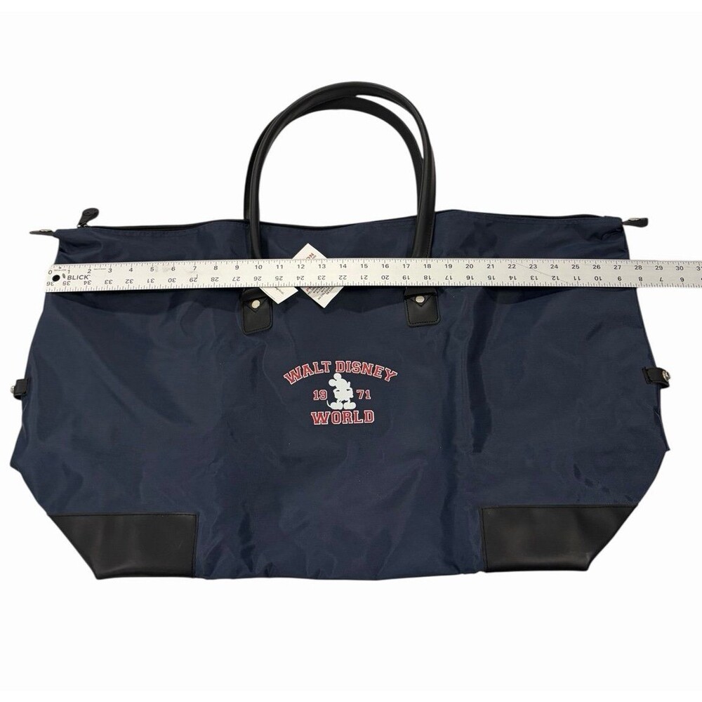 Walt Disney World Vintage-Inspired 1971 Large Travel Tote Retro Weekender Bag - Picture 9 of 12